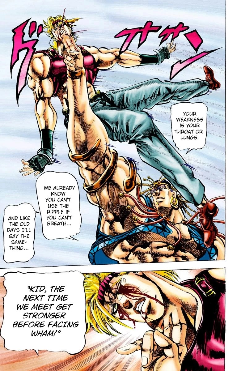 JoJo's Bizarre Adventure Part 2 - Battle Tendency (Official Colored) chapter 23 page 12