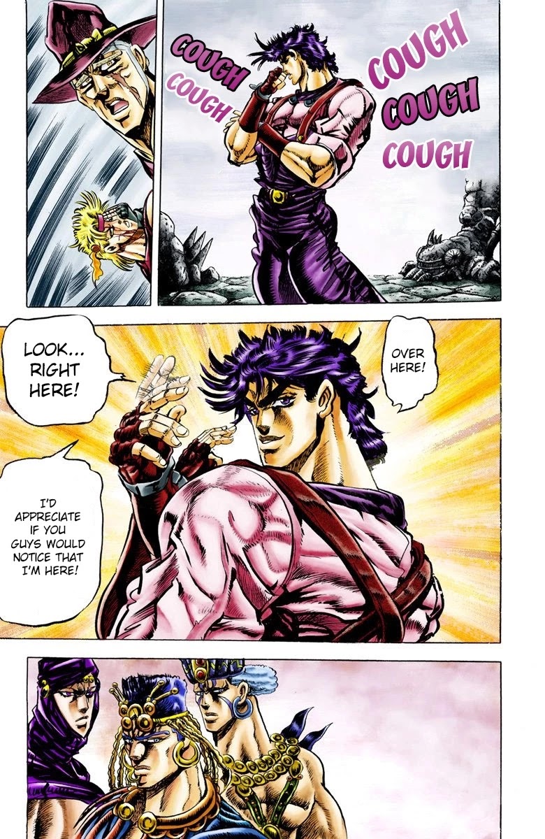 JoJo's Bizarre Adventure Part 2 - Battle Tendency (Official Colored) chapter 23 page 14