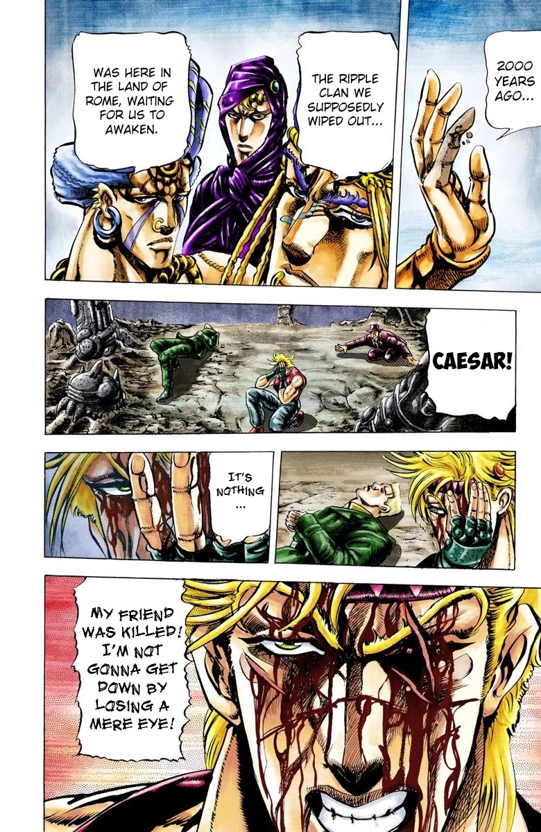JoJo's Bizarre Adventure Part 2 - Battle Tendency (Official Colored) chapter 23 page 9