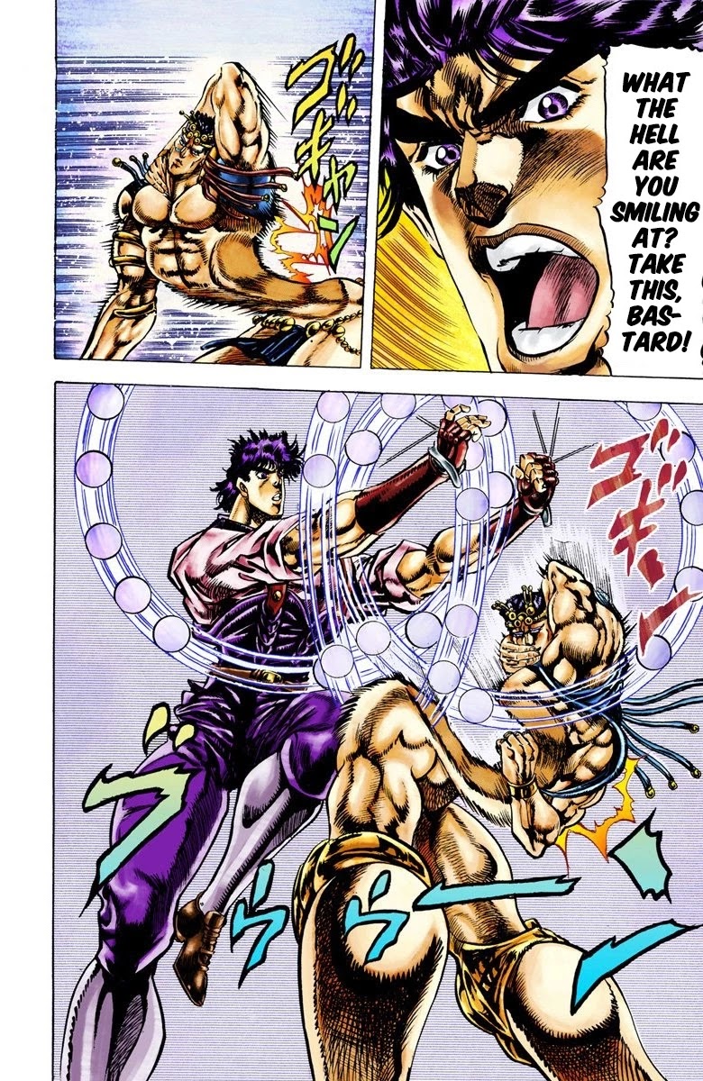 JoJo's Bizarre Adventure Part 2 - Battle Tendency (Official Colored) chapter 24 page 10