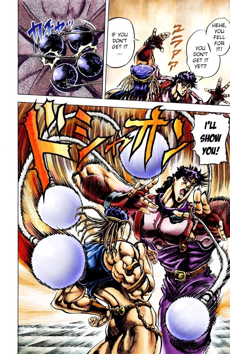 JoJo's Bizarre Adventure Part 2 - Battle Tendency (Official Colored) chapter 24 page 8
