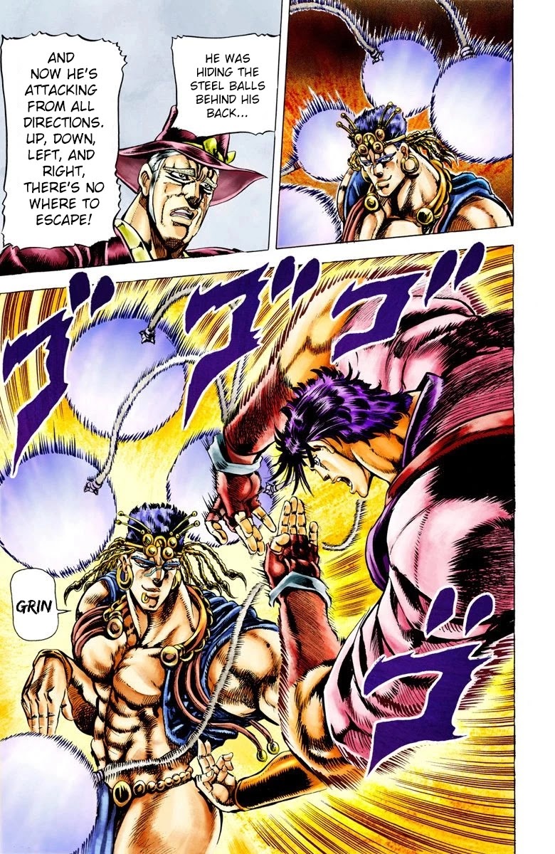 JoJo's Bizarre Adventure Part 2 - Battle Tendency (Official Colored) chapter 24 page 9