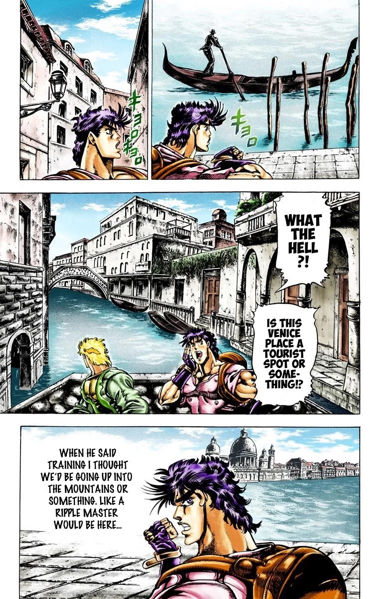 JoJo's Bizarre Adventure Part 2 - Battle Tendency (Official Colored) chapter 27 page 12