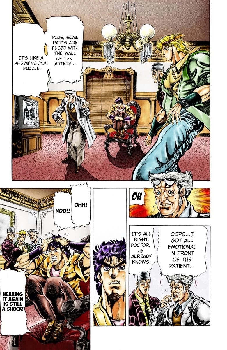 JoJo's Bizarre Adventure Part 2 - Battle Tendency (Official Colored) chapter 27 page 2