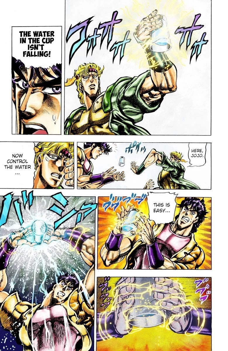 JoJo's Bizarre Adventure Part 2 - Battle Tendency (Official Colored) chapter 27 page 6