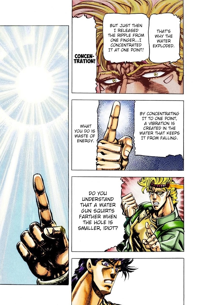 JoJo's Bizarre Adventure Part 2 - Battle Tendency (Official Colored) chapter 27 page 8