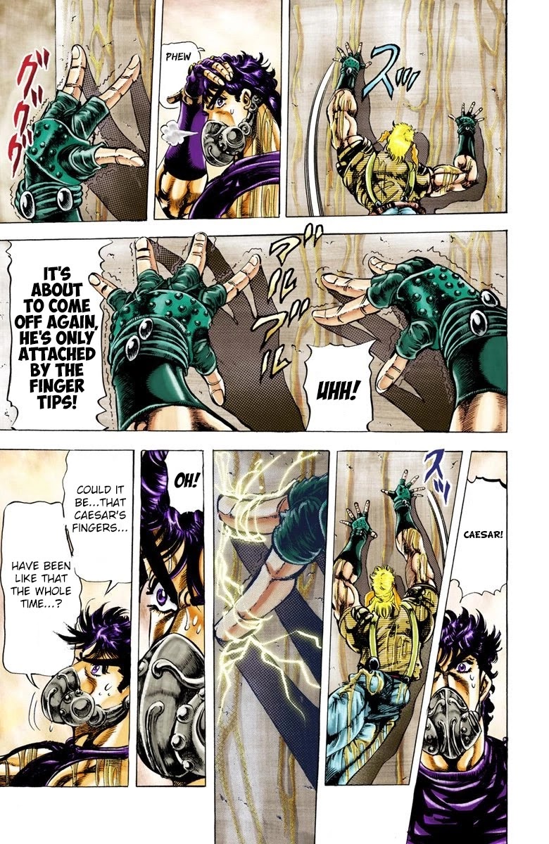 JoJo's Bizarre Adventure Part 2 - Battle Tendency (Official Colored) chapter 29 page 12