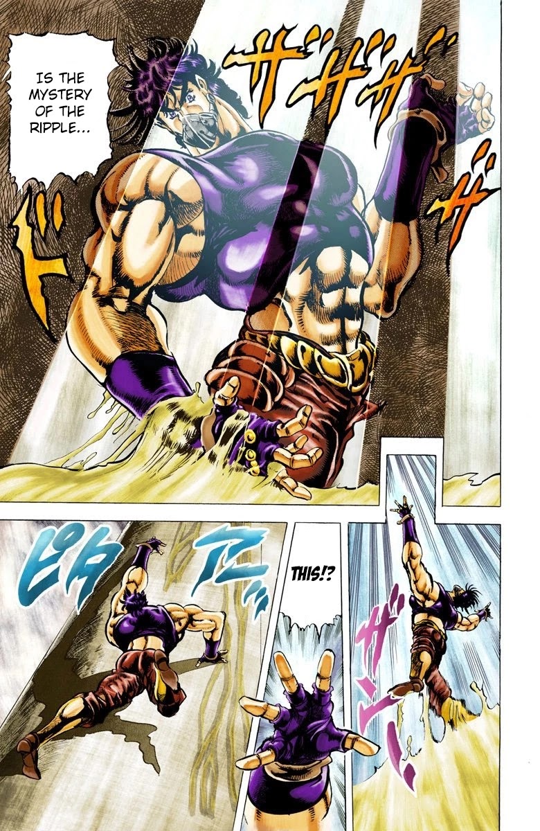 JoJo's Bizarre Adventure Part 2 - Battle Tendency (Official Colored) chapter 29 page 14