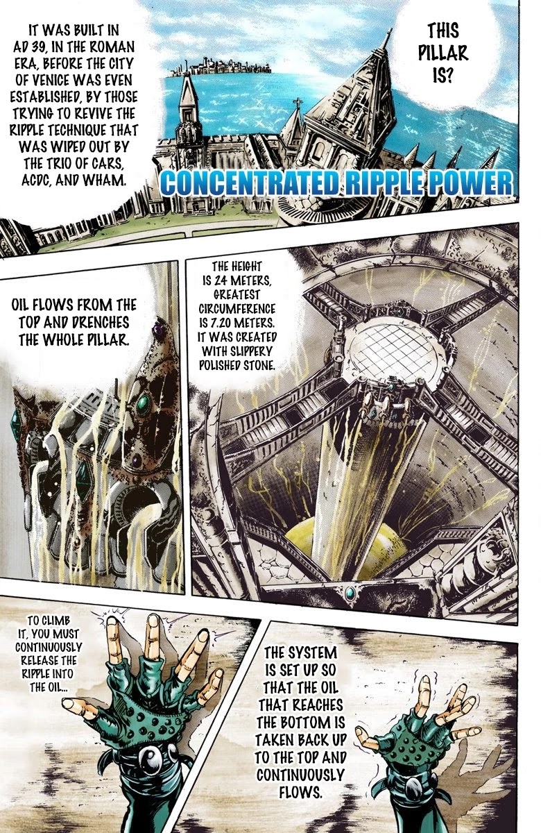 JoJo's Bizarre Adventure Part 2 - Battle Tendency (Official Colored) chapter 29 page 2