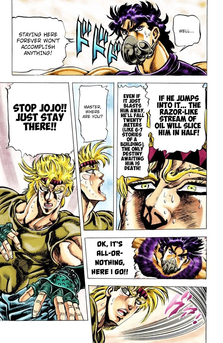 JoJo's Bizarre Adventure Part 2 - Battle Tendency (Official Colored) chapter 30 page 11