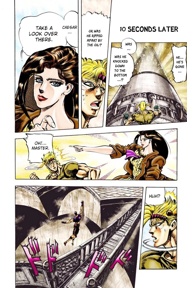 JoJo's Bizarre Adventure Part 2 - Battle Tendency (Official Colored) chapter 30 page 14