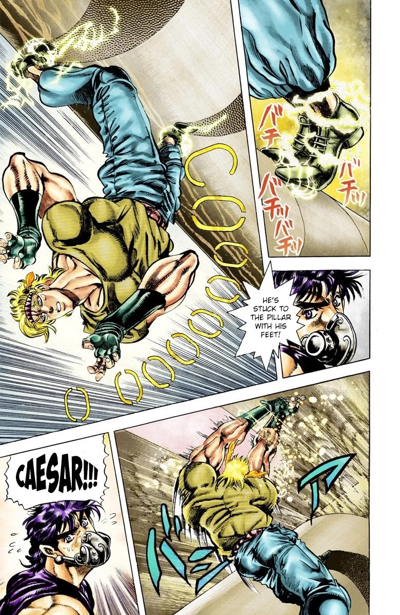 JoJo's Bizarre Adventure Part 2 - Battle Tendency (Official Colored) chapter 30 page 5