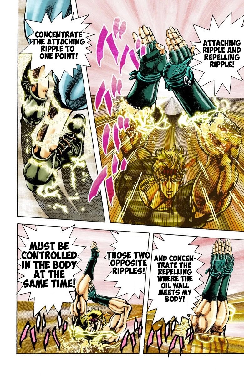 JoJo's Bizarre Adventure Part 2 - Battle Tendency (Official Colored) chapter 30 page 6