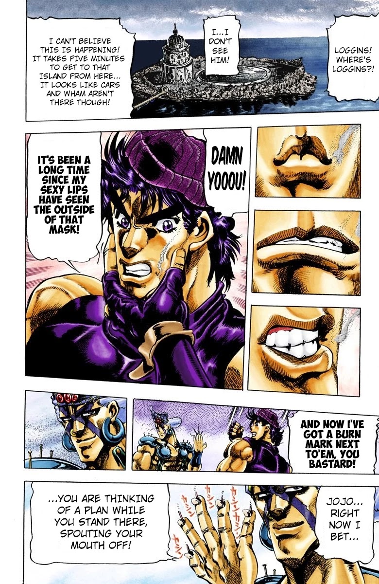 JoJo's Bizarre Adventure Part 2 - Battle Tendency (Official Colored) chapter 35 page 10