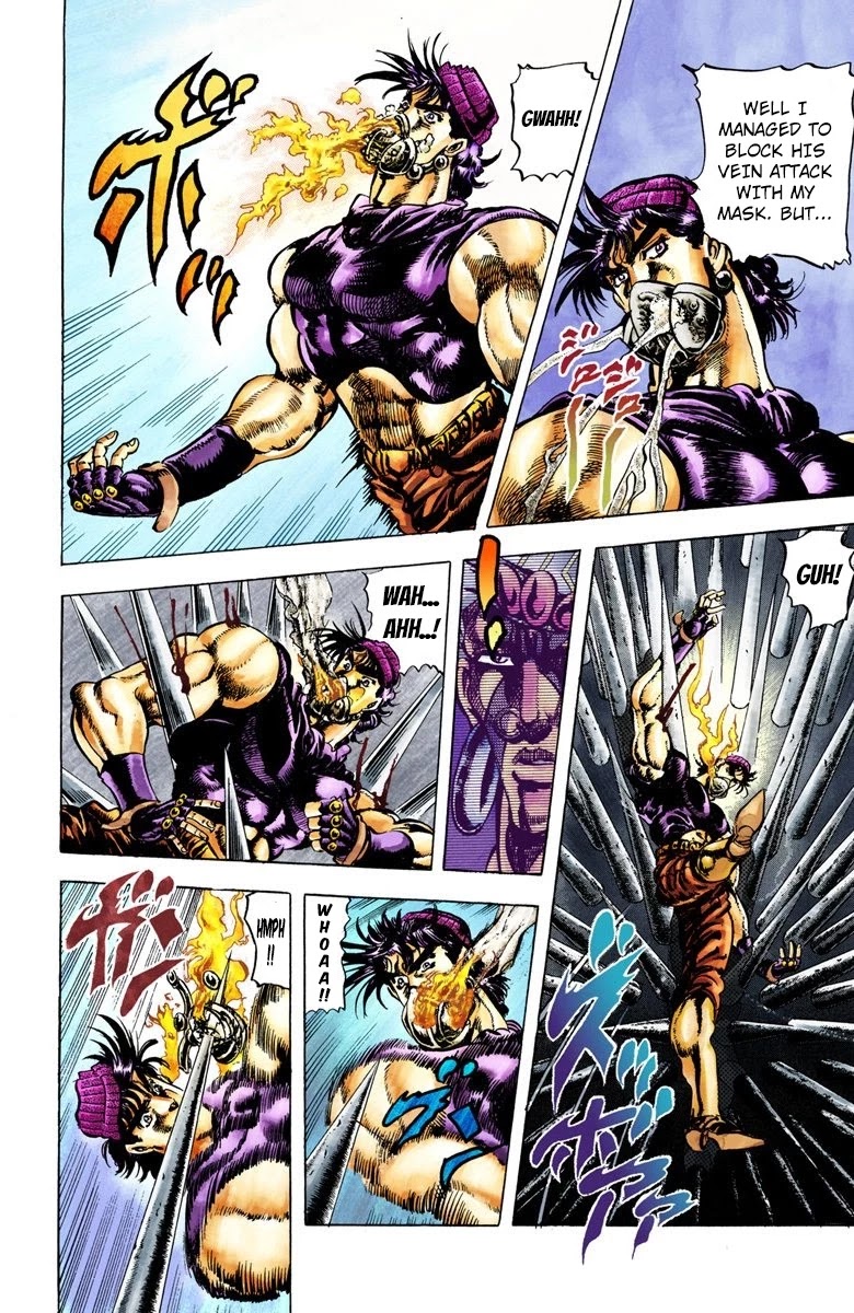 JoJo's Bizarre Adventure Part 2 - Battle Tendency (Official Colored) chapter 35 page 8