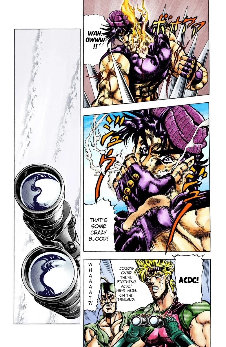 JoJo's Bizarre Adventure Part 2 - Battle Tendency (Official Colored) chapter 35 page 9