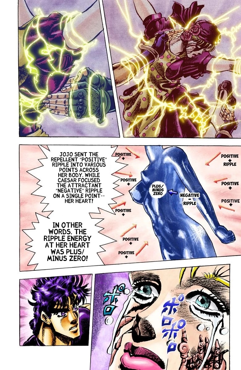 JoJo's Bizarre Adventure Part 2 - Battle Tendency (Official Colored) chapter 38 page 16