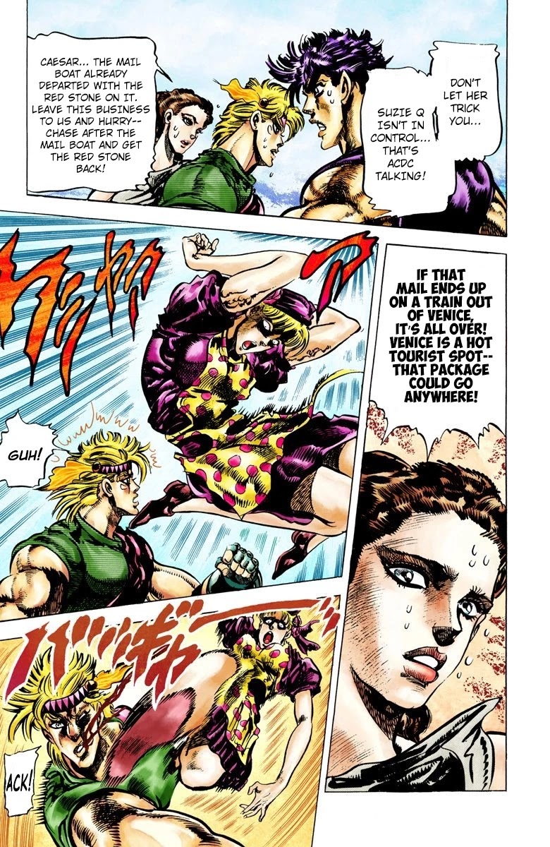 JoJo's Bizarre Adventure Part 2 - Battle Tendency (Official Colored) chapter 38 page 5
