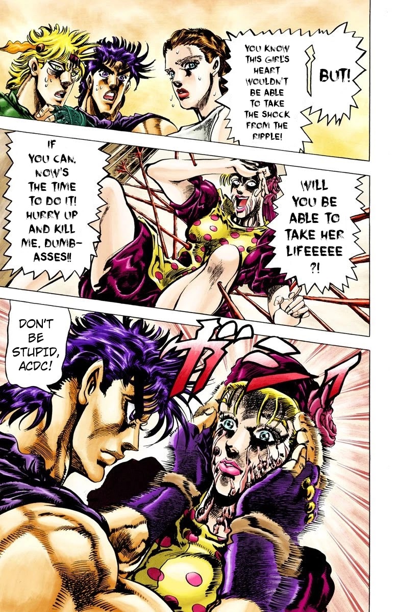 JoJo's Bizarre Adventure Part 2 - Battle Tendency (Official Colored) chapter 38 page 7
