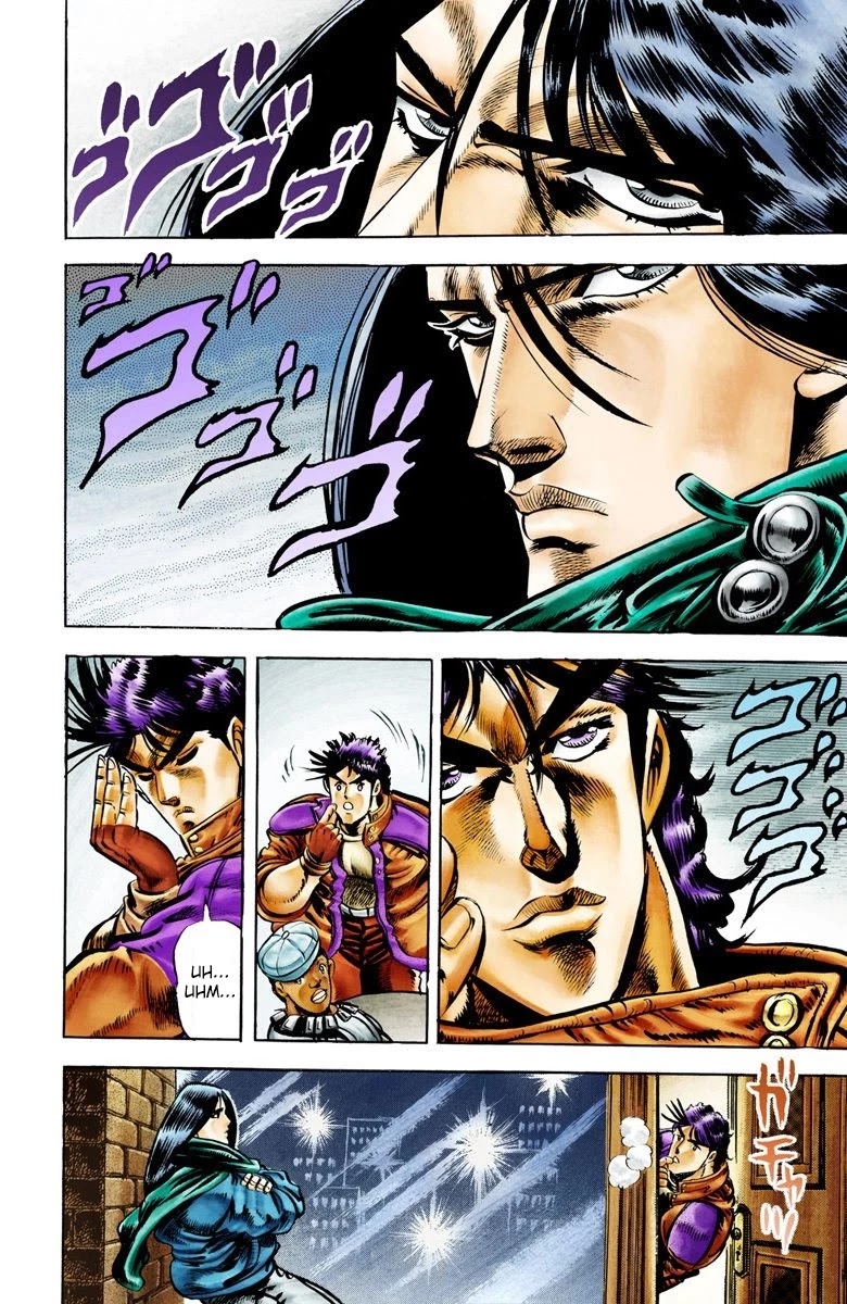 JoJo's Bizarre Adventure Part 2 - Battle Tendency (Official Colored) chapter 4 page 15