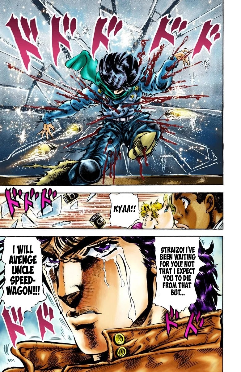 JoJo's Bizarre Adventure Part 2 - Battle Tendency (Official Colored) chapter 4 page 18