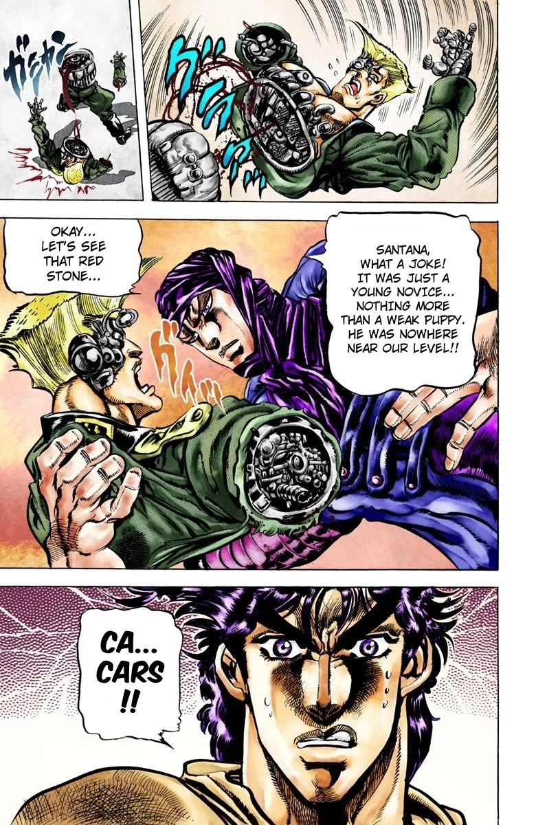 JoJo's Bizarre Adventure Part 2 - Battle Tendency (Official Colored) chapter 41 page 20