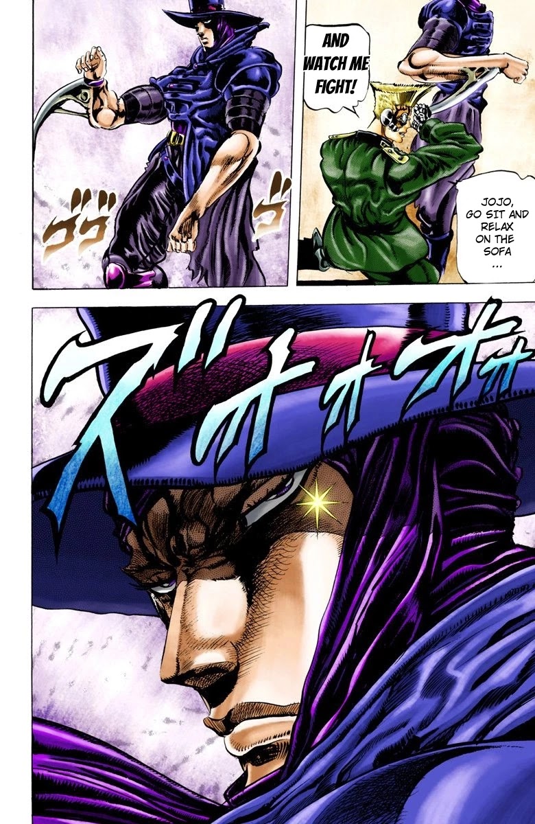 JoJo's Bizarre Adventure Part 2 - Battle Tendency (Official Colored) chapter 41 page 5