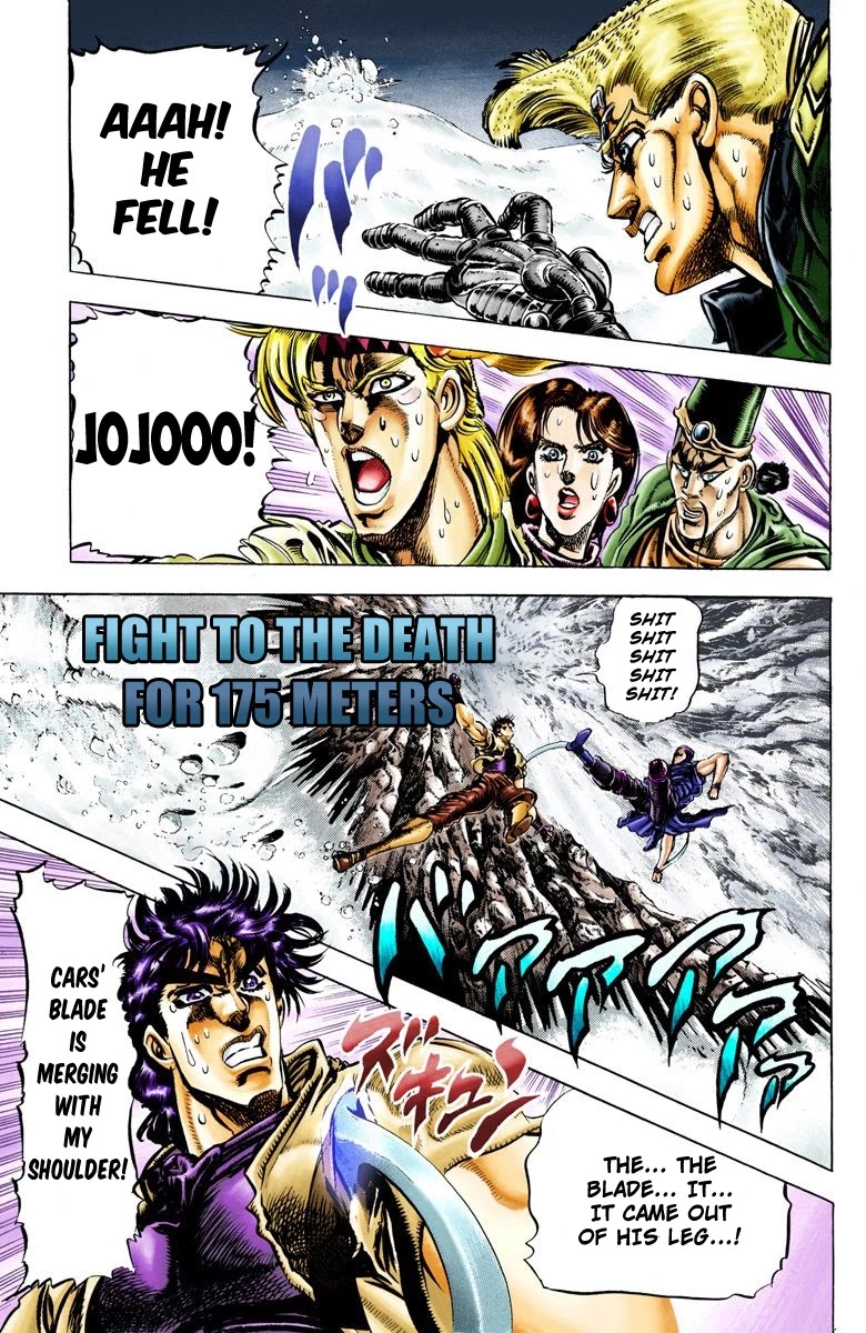 JoJo's Bizarre Adventure Part 2 - Battle Tendency (Official Colored) chapter 43 page 2