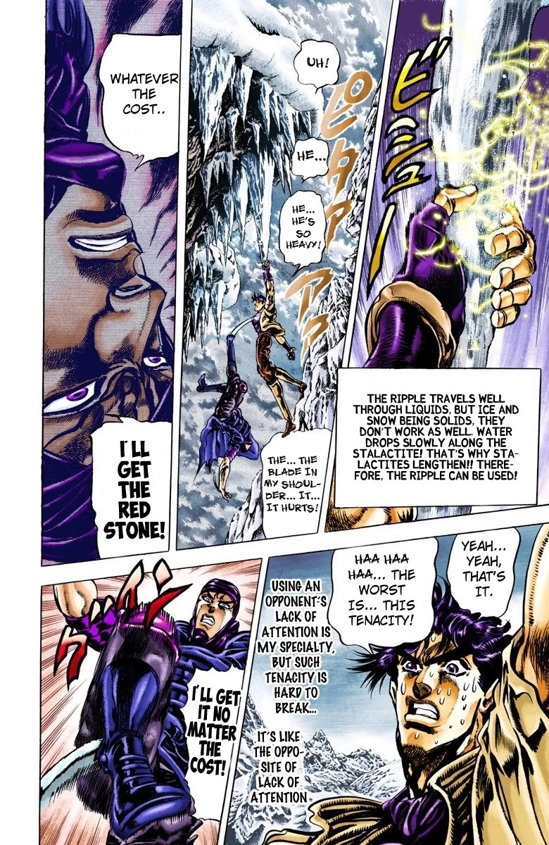 JoJo's Bizarre Adventure Part 2 - Battle Tendency (Official Colored) chapter 43 page 4