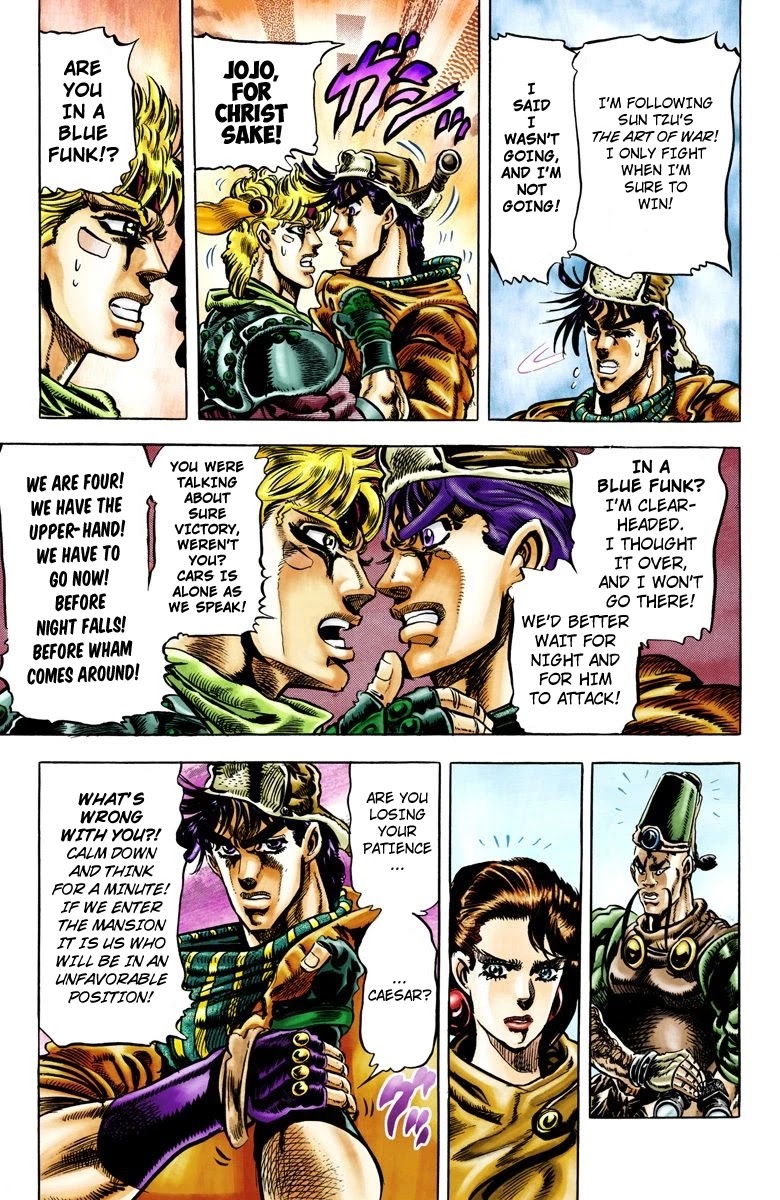 JoJo's Bizarre Adventure Part 2 - Battle Tendency (Official Colored) chapter 44 page 8