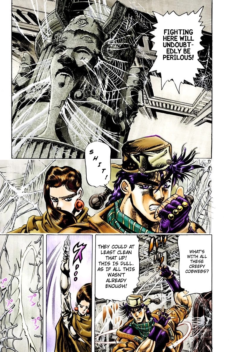 JoJo's Bizarre Adventure Part 2 - Battle Tendency (Official Colored) chapter 50 page 3