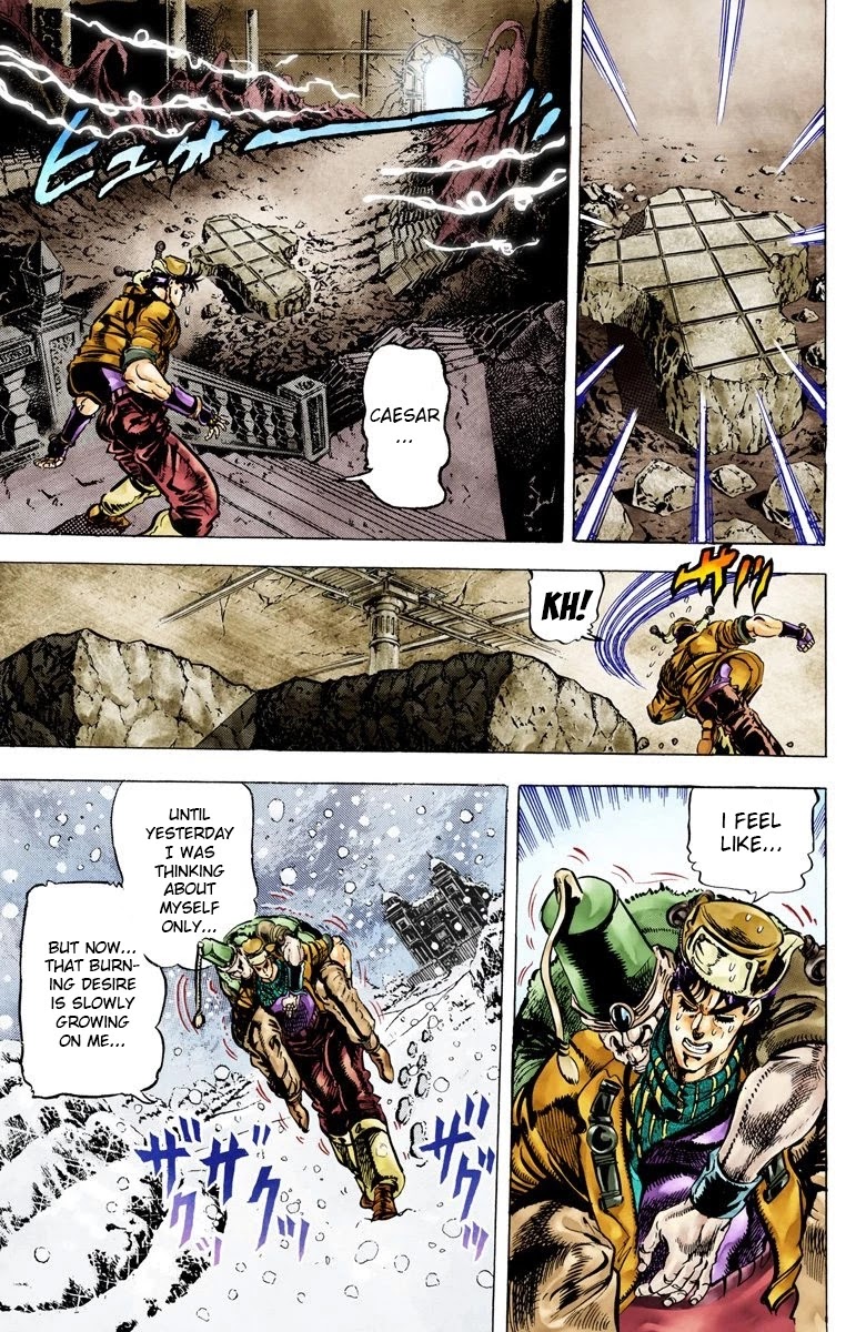 JoJo's Bizarre Adventure Part 2 - Battle Tendency (Official Colored) chapter 52 page 10