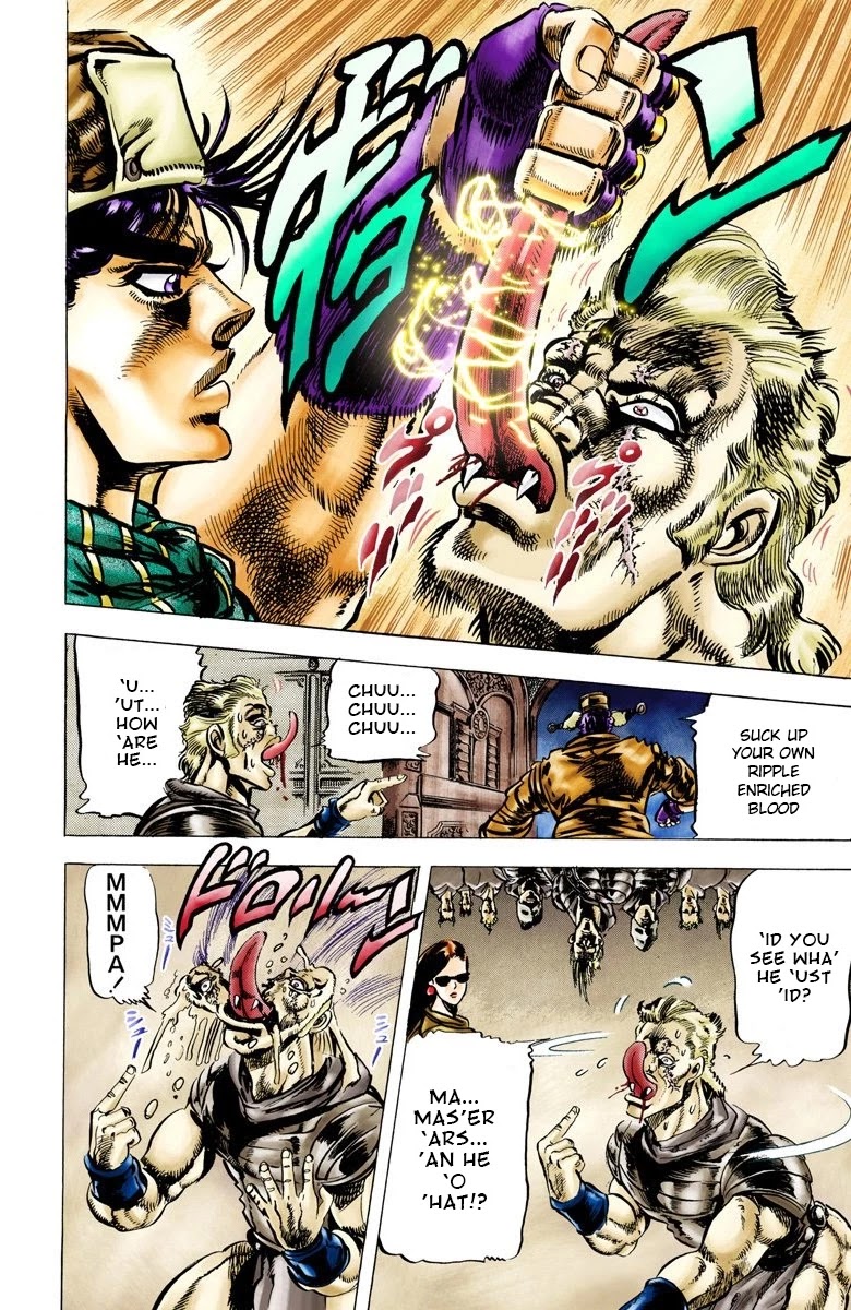 JoJo's Bizarre Adventure Part 2 - Battle Tendency (Official Colored) chapter 52 page 9