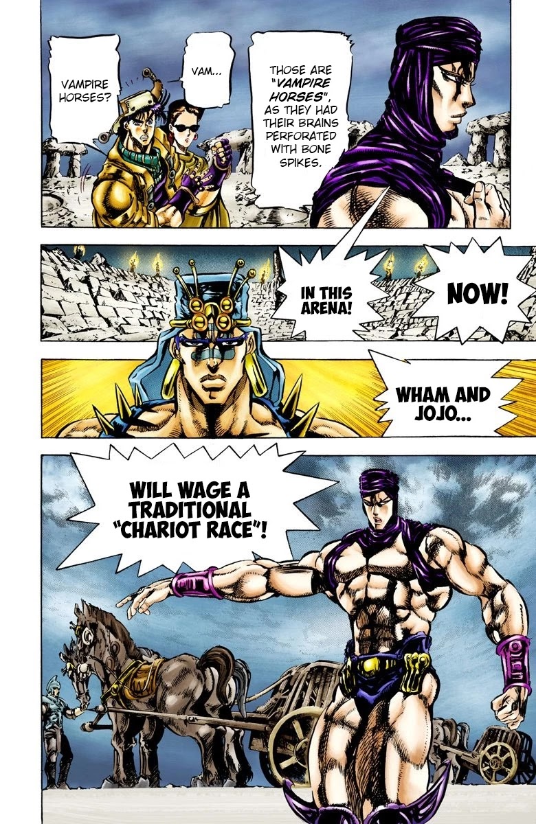 JoJo's Bizarre Adventure Part 2 - Battle Tendency (Official Colored) chapter 53 page 12