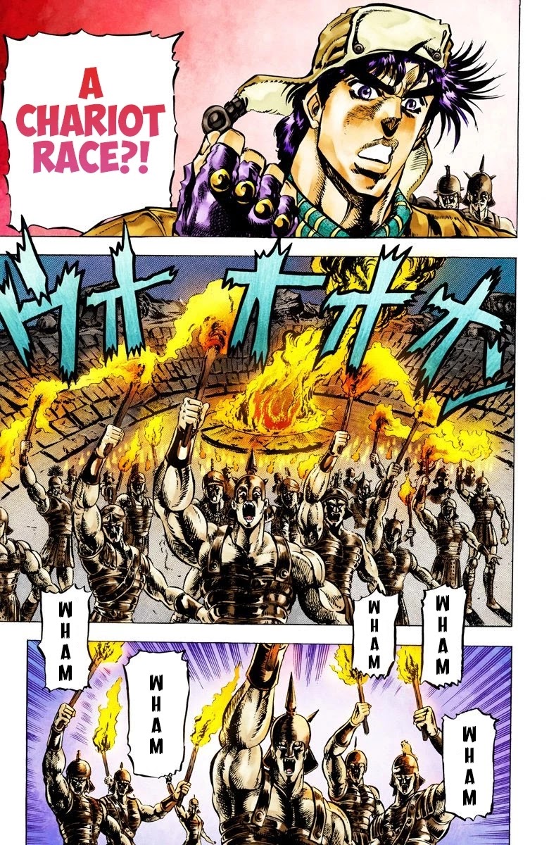 JoJo's Bizarre Adventure Part 2 - Battle Tendency (Official Colored) chapter 53 page 13