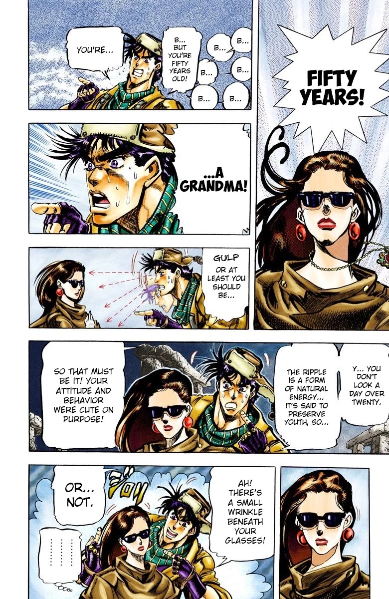 JoJo's Bizarre Adventure Part 2 - Battle Tendency (Official Colored) chapter 53 page 3