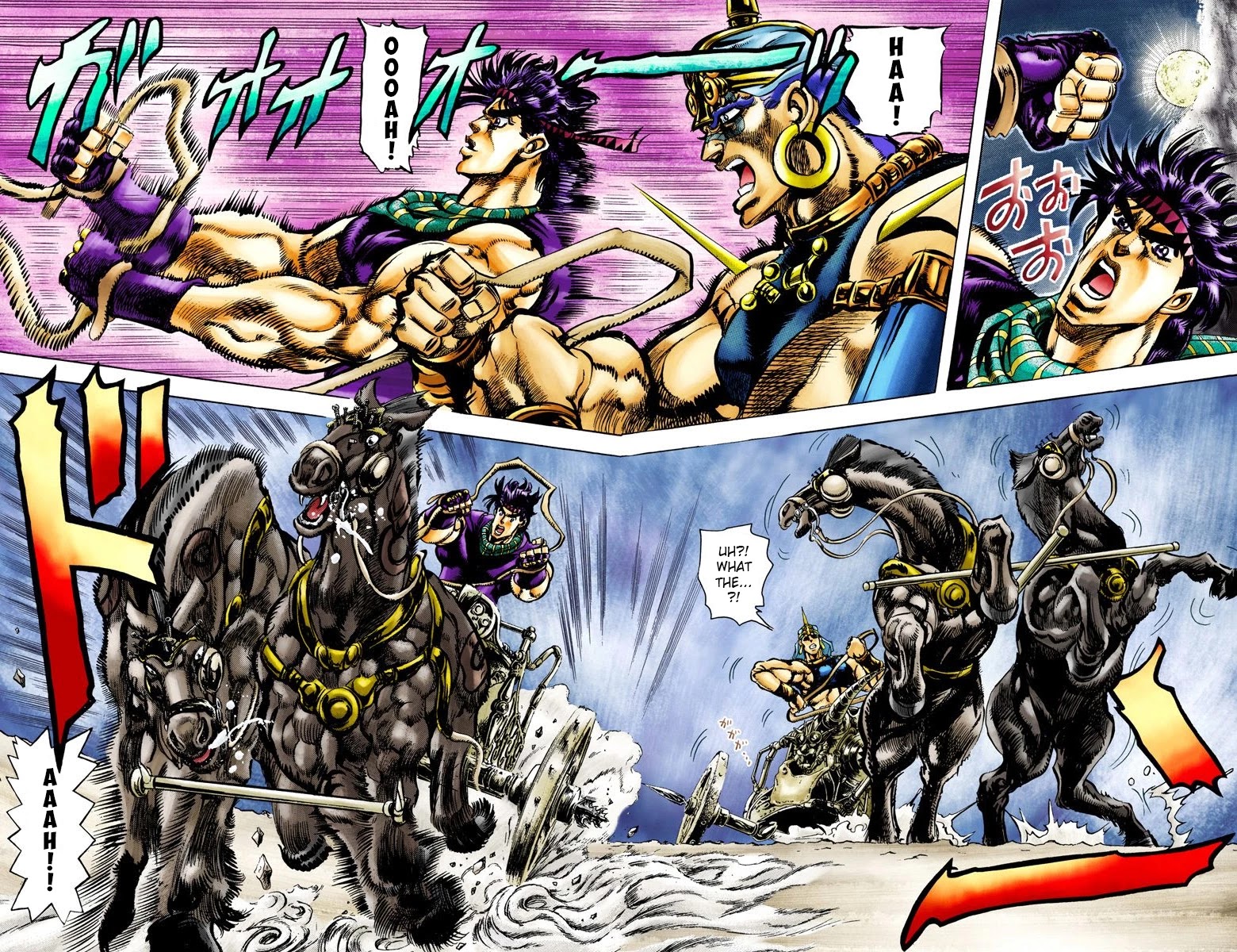 JoJo's Bizarre Adventure Part 2 - Battle Tendency (Official Colored) chapter 54 page 10