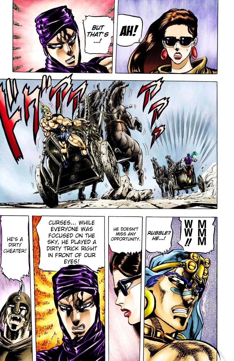 JoJo's Bizarre Adventure Part 2 - Battle Tendency (Official Colored) chapter 54 page 12