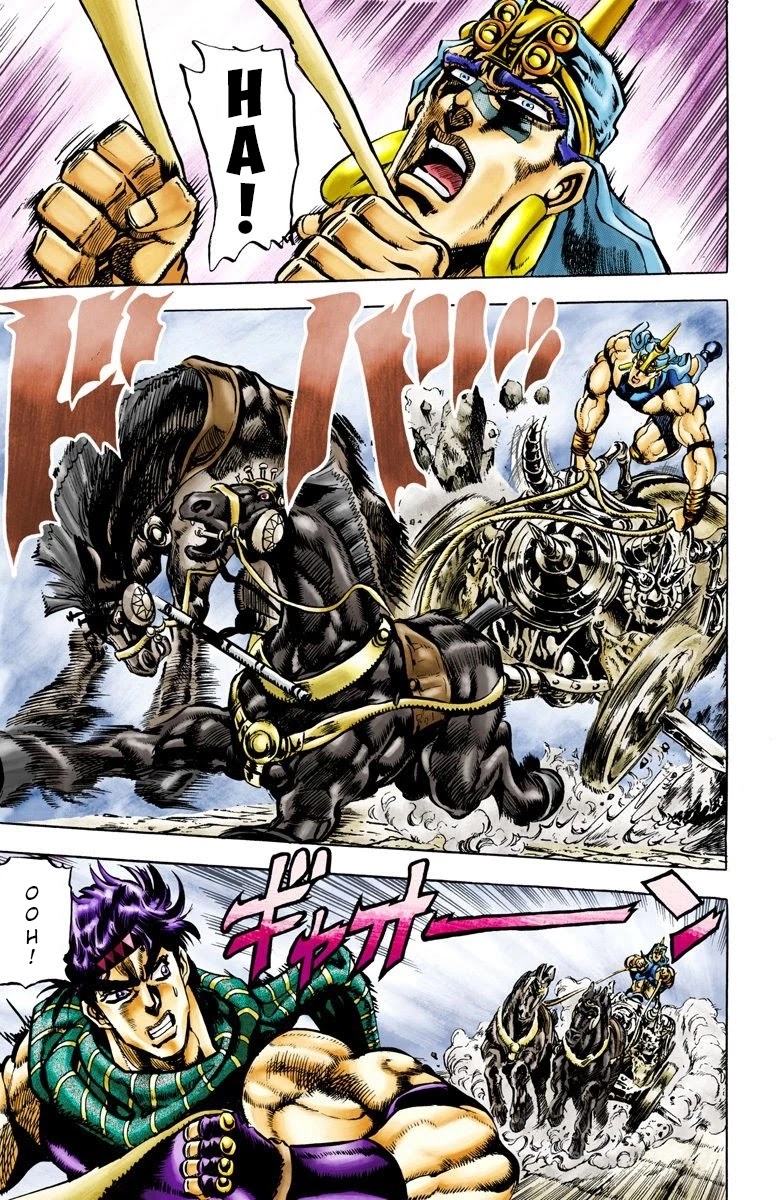JoJo's Bizarre Adventure Part 2 - Battle Tendency (Official Colored) chapter 54 page 14