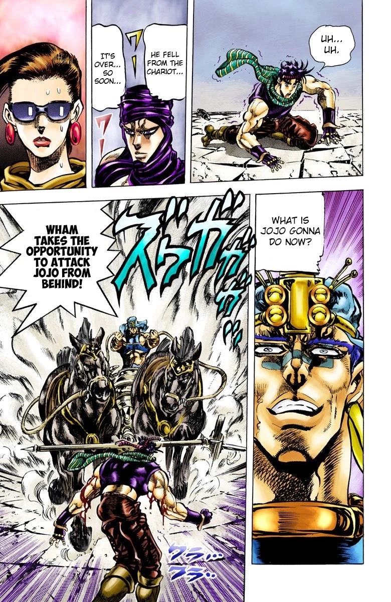 JoJo's Bizarre Adventure Part 2 - Battle Tendency (Official Colored) chapter 55 page 10