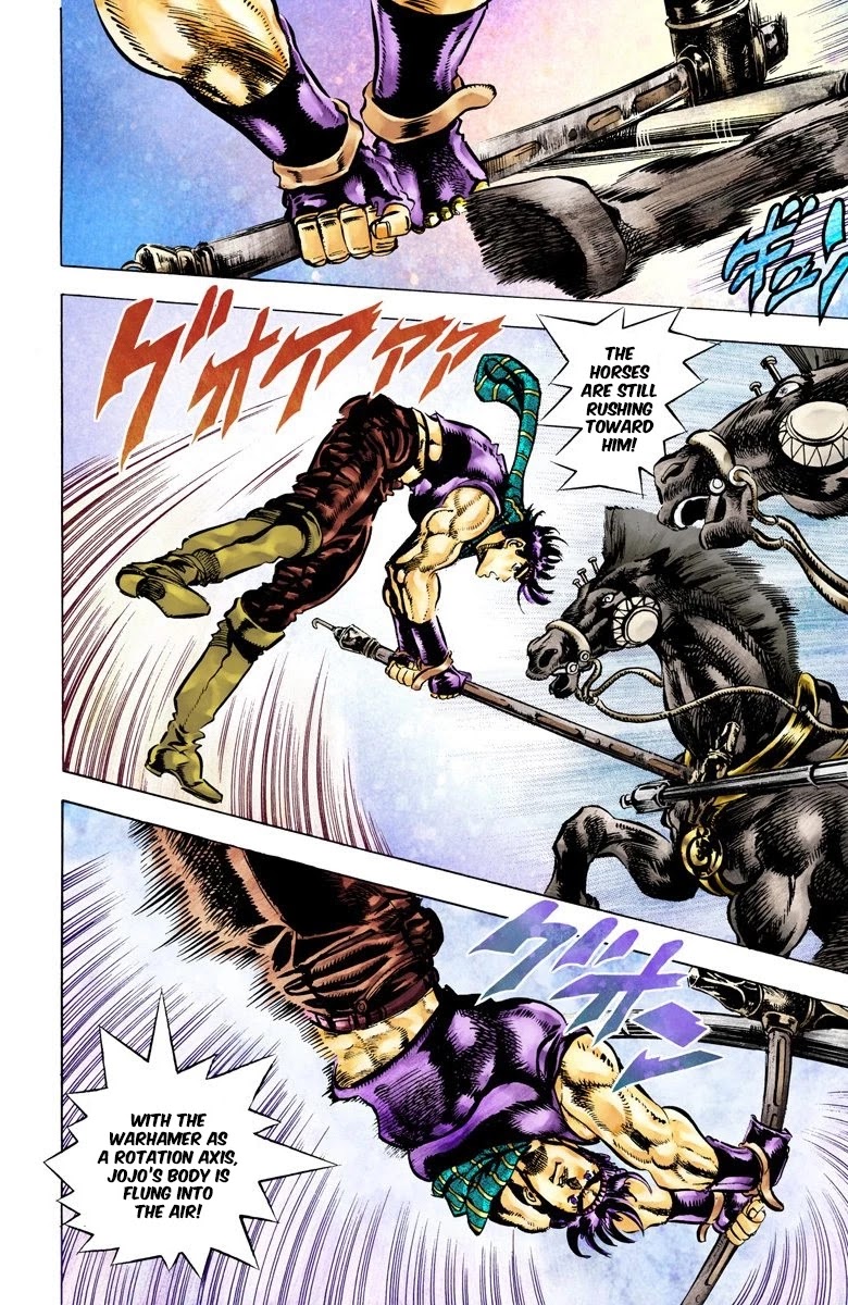 JoJo's Bizarre Adventure Part 2 - Battle Tendency (Official Colored) chapter 55 page 15