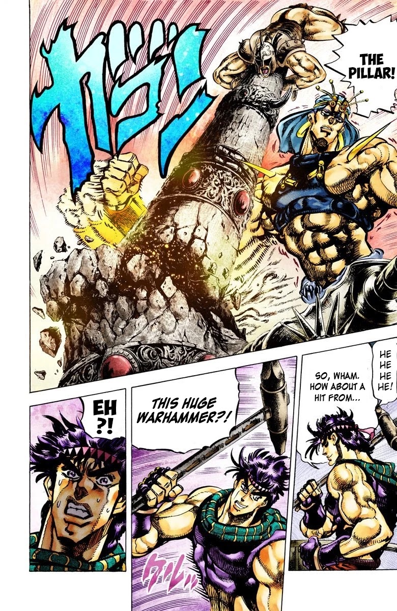 JoJo's Bizarre Adventure Part 2 - Battle Tendency (Official Colored) chapter 55 page 5
