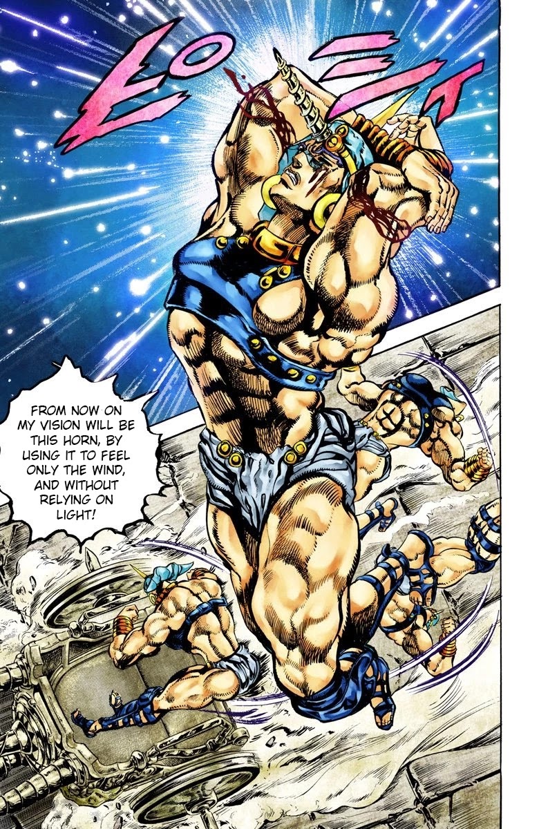 JoJo's Bizarre Adventure Part 2 - Battle Tendency (Official Colored) chapter 57 page 13
