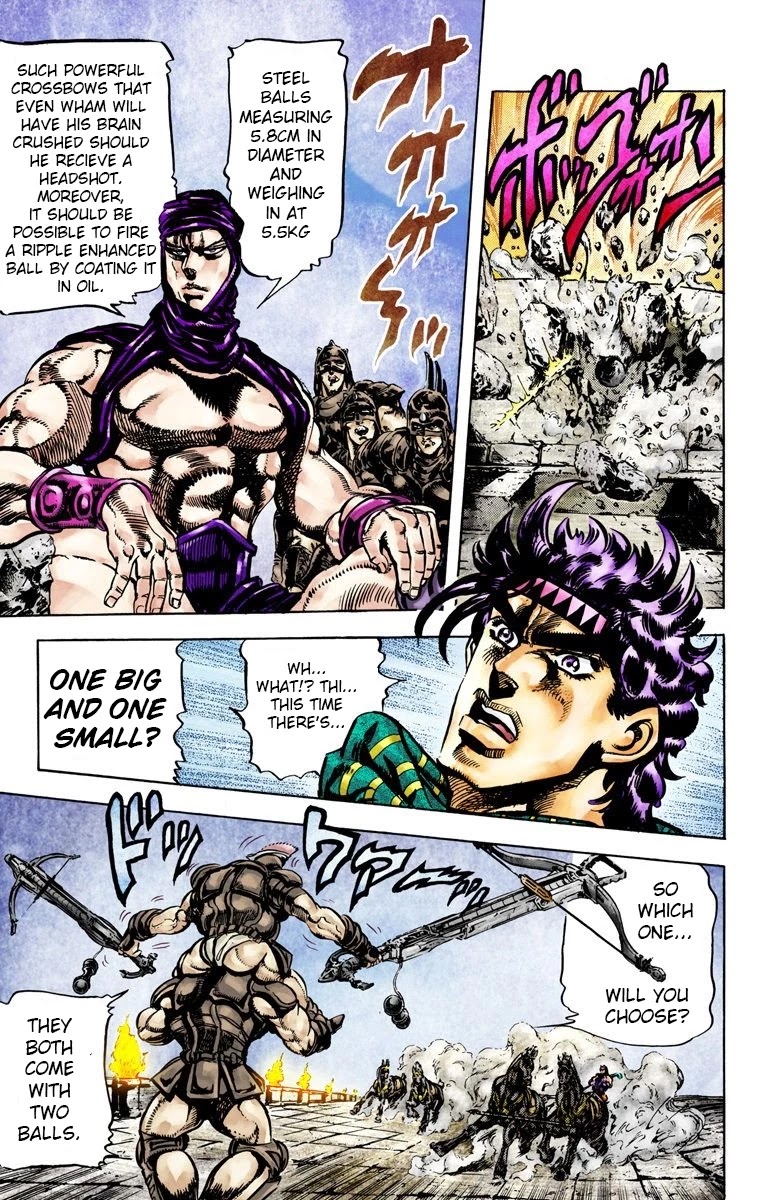 JoJo's Bizarre Adventure Part 2 - Battle Tendency (Official Colored) chapter 57 page 7