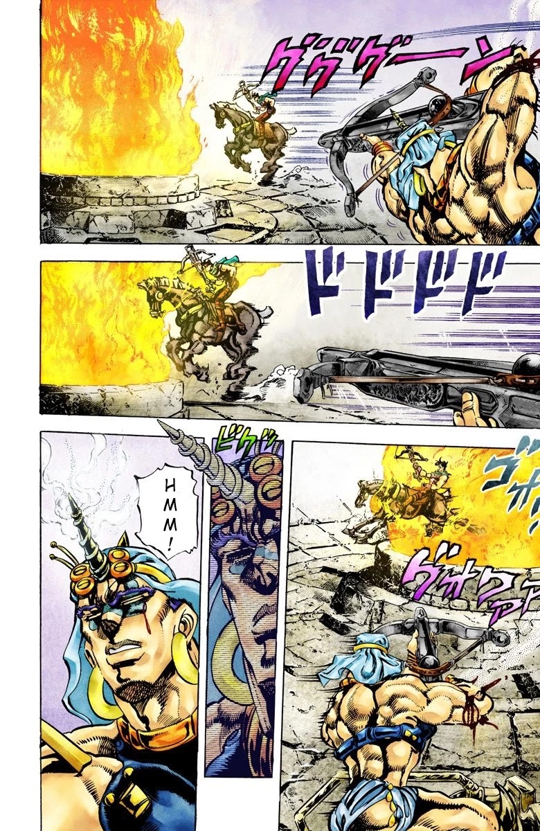 JoJo's Bizarre Adventure Part 2 - Battle Tendency (Official Colored) chapter 58 page 4