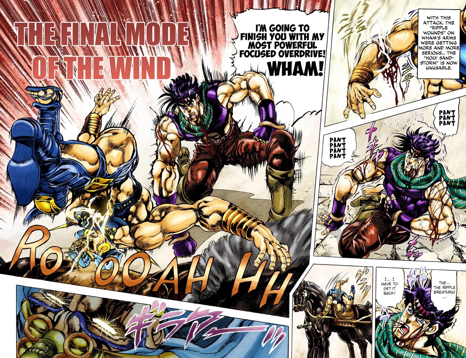JoJo's Bizarre Adventure Part 2 - Battle Tendency (Official Colored) chapter 59 page 3