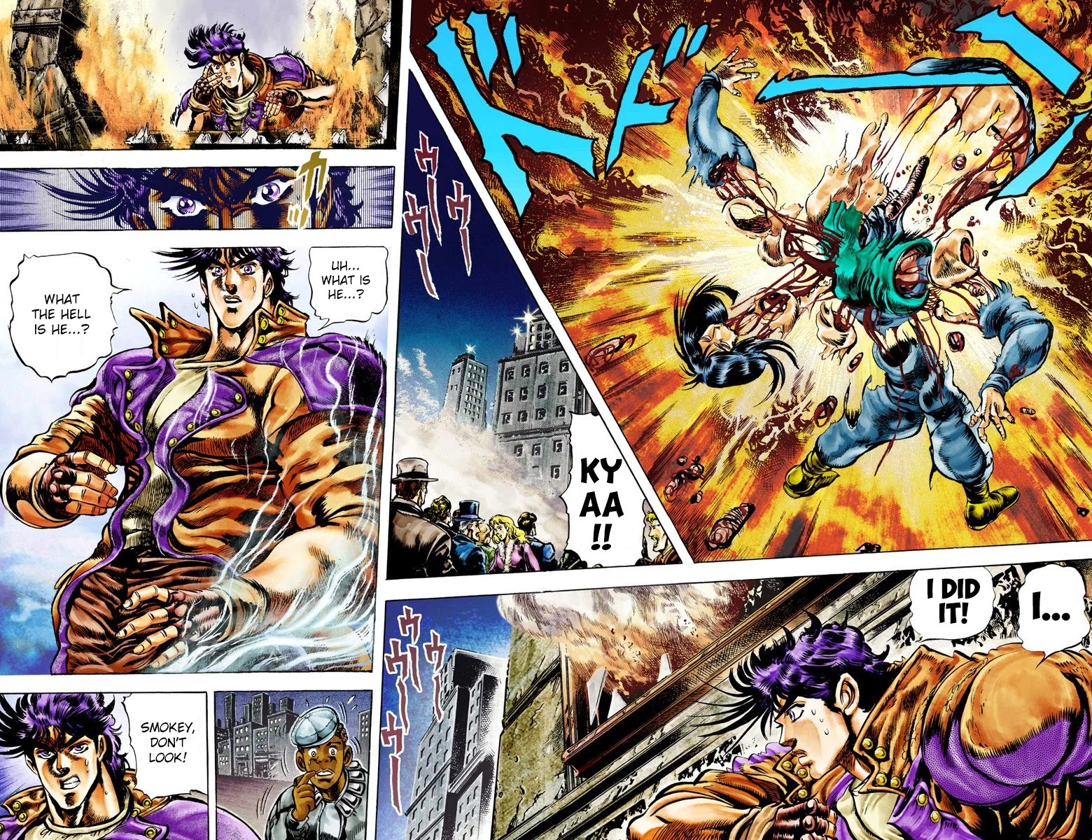 JoJo's Bizarre Adventure Part 2 - Battle Tendency (Official Colored) chapter 6 page 10