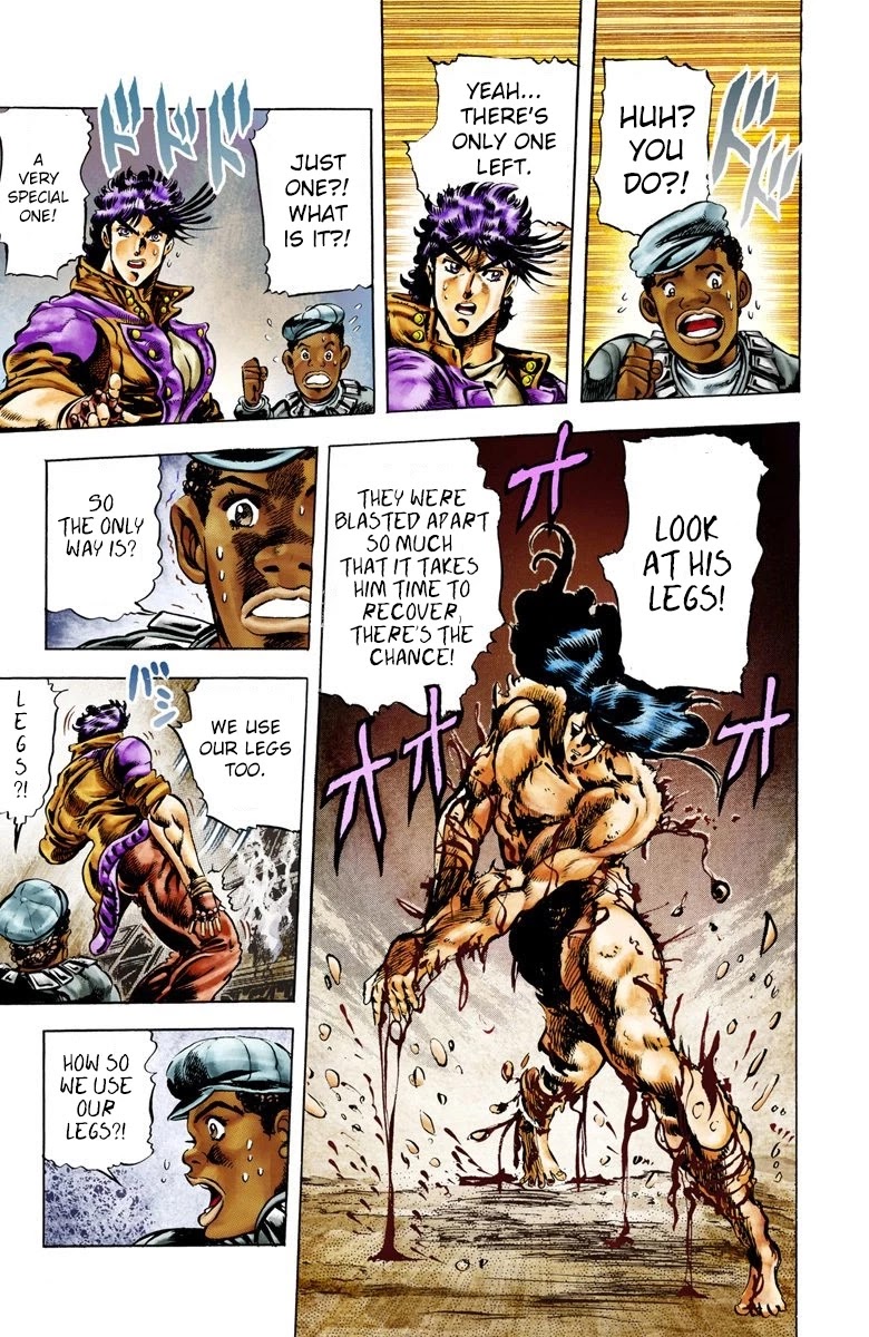 JoJo's Bizarre Adventure Part 2 - Battle Tendency (Official Colored) chapter 6 page 16