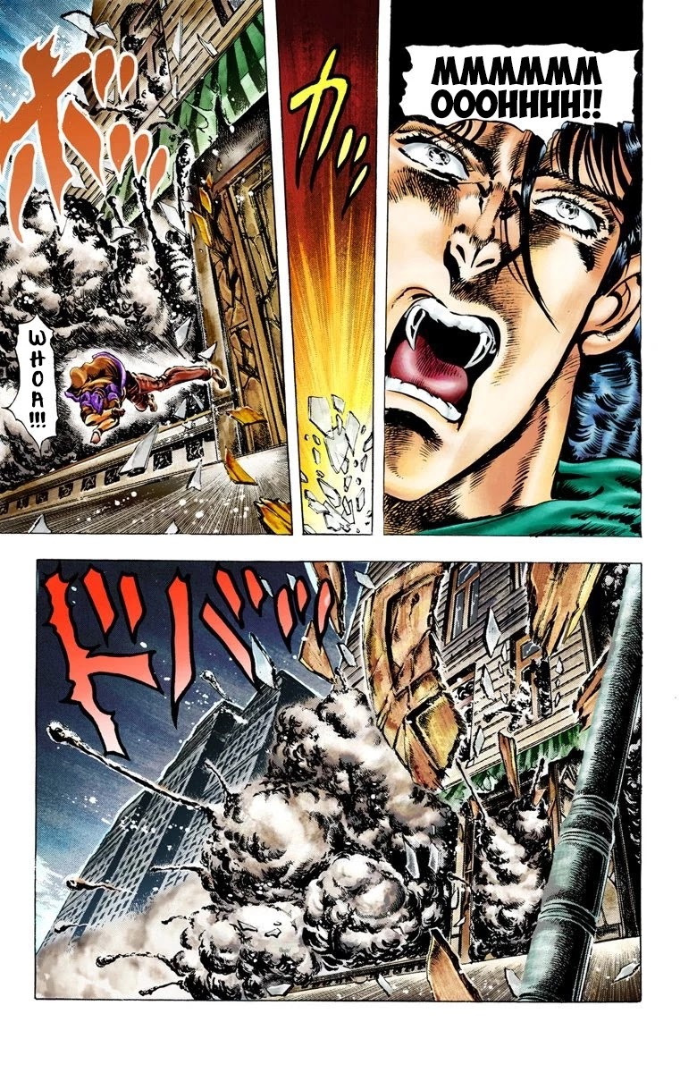 JoJo's Bizarre Adventure Part 2 - Battle Tendency (Official Colored) chapter 6 page 9