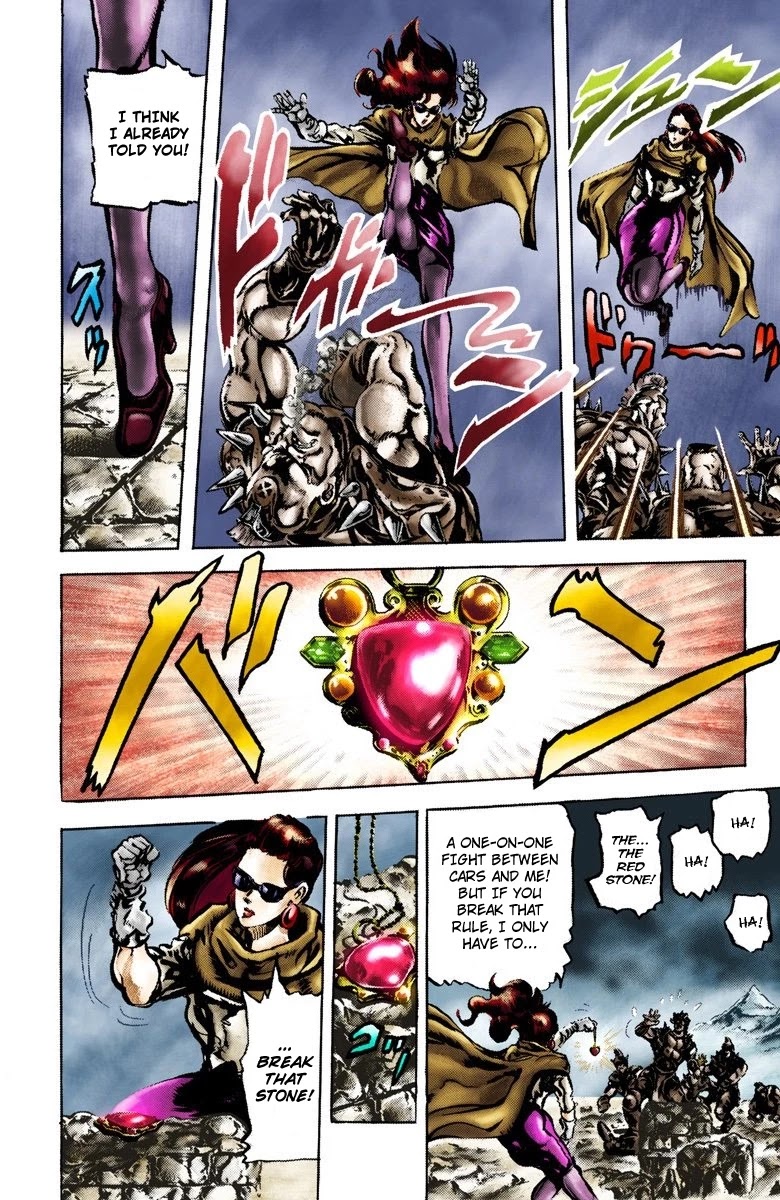 JoJo's Bizarre Adventure Part 2 - Battle Tendency (Official Colored) chapter 61 page 6